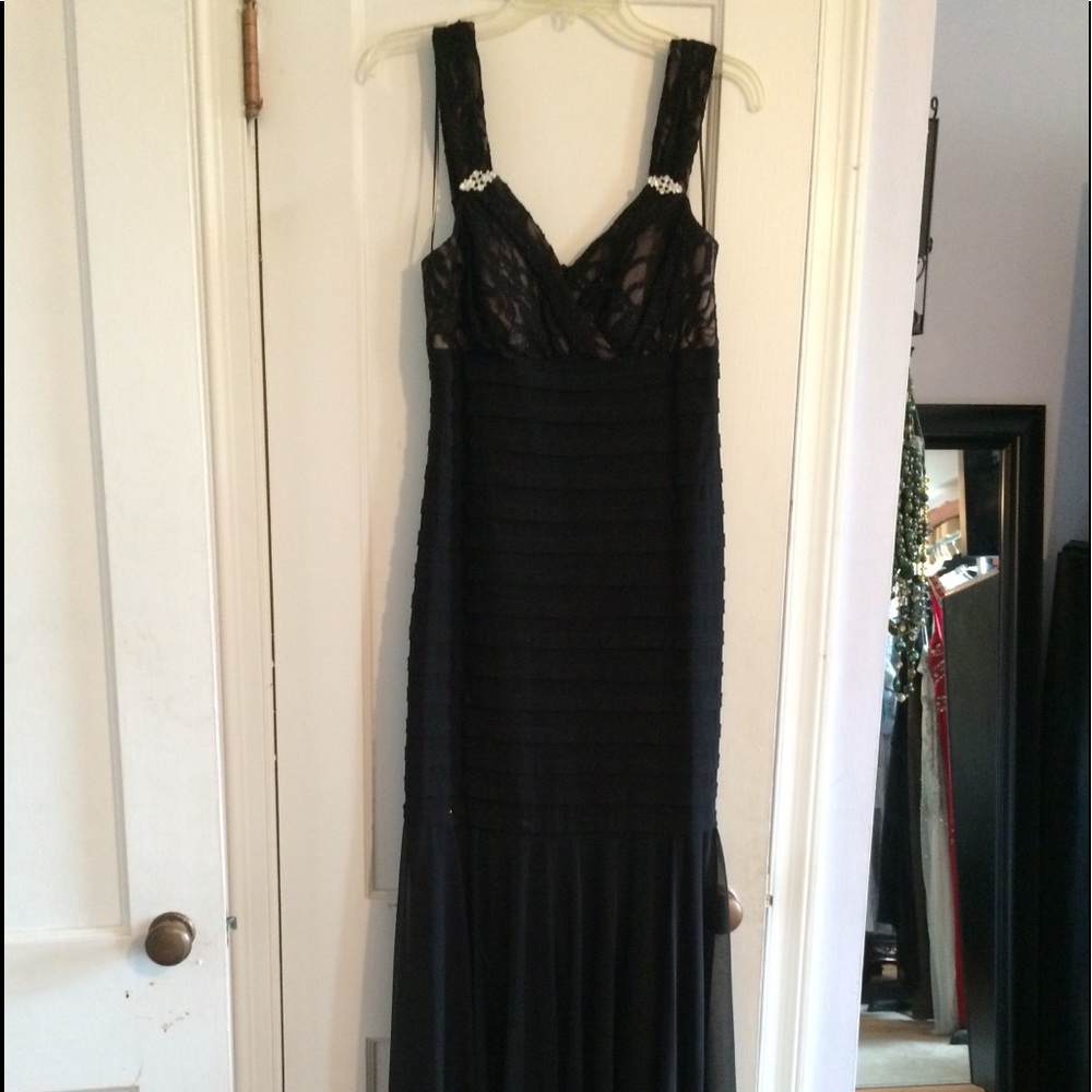 Black gown